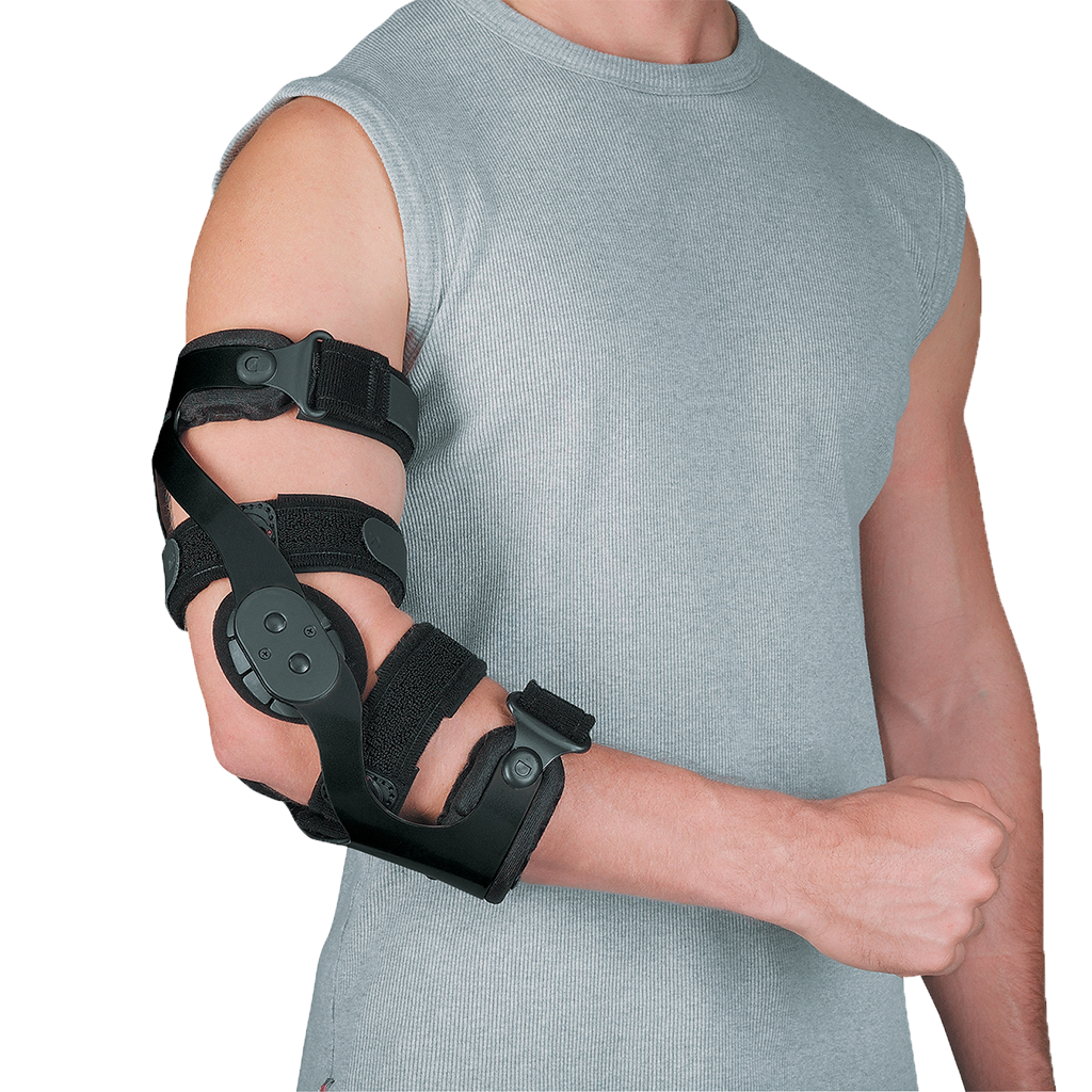 The X2K Elbow Brace is often used to support patients with medial and later...